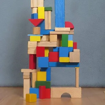 Wooden blocks
